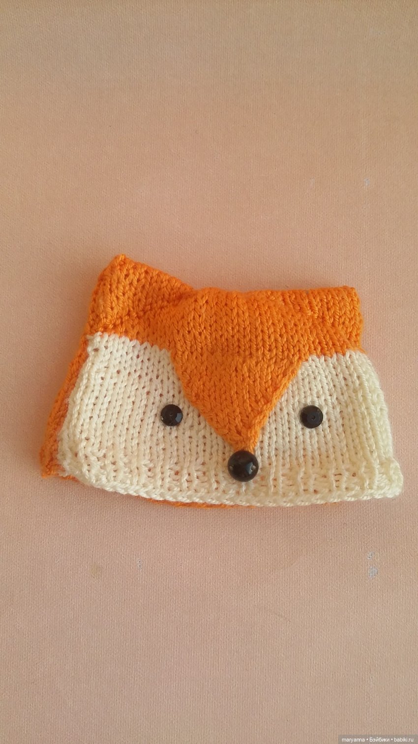 Шапочка " Лисичка" . Описание вязания на куколку Пепиту от Антонио Хуан Мунекас | Бэйбики Шапочка " Лисичка" . Описание вязания на куколку Пепиту от Антонио Хуан Мунекас (фото 2)