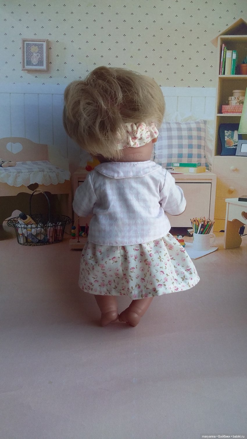 Мама сшила мне... рубашку. Выкройки одежды для Пепиты от Антонио Хуан Мунекас 21 см (фото 2)