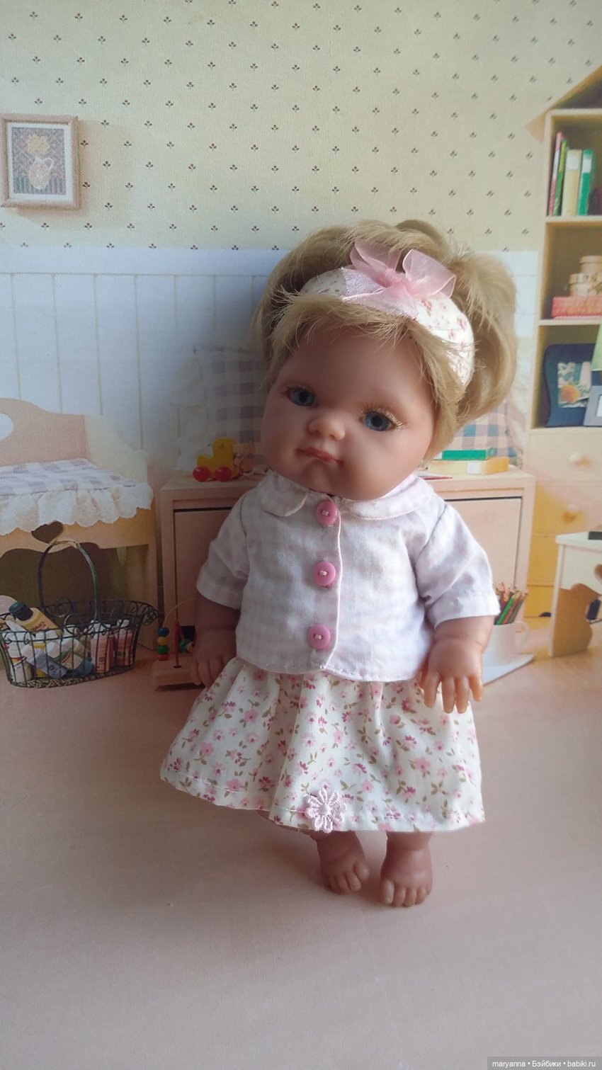 Мама сшила мне... рубашку. Выкройки одежды для Пепиты от Антонио Хуан Мунекас 21 см