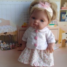 Мама сшила  мне... рубашку.  Выкройки одежды для Пепиты от Антонио Хуан Мунекас 21 см