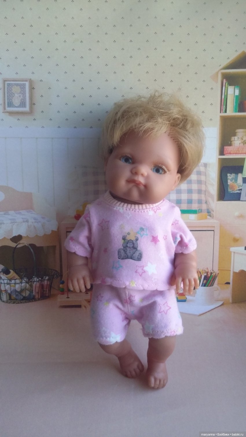 Звездный бум. ..трикотажные одёжки для Пепиты Антонио Хуан Мунекас 21 см + Выкройки