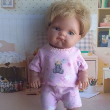 Звездный  бум. ..трикотажные  одёжки  для Пепиты Антонио Хуан Мунекас 21 см   + Выкройки