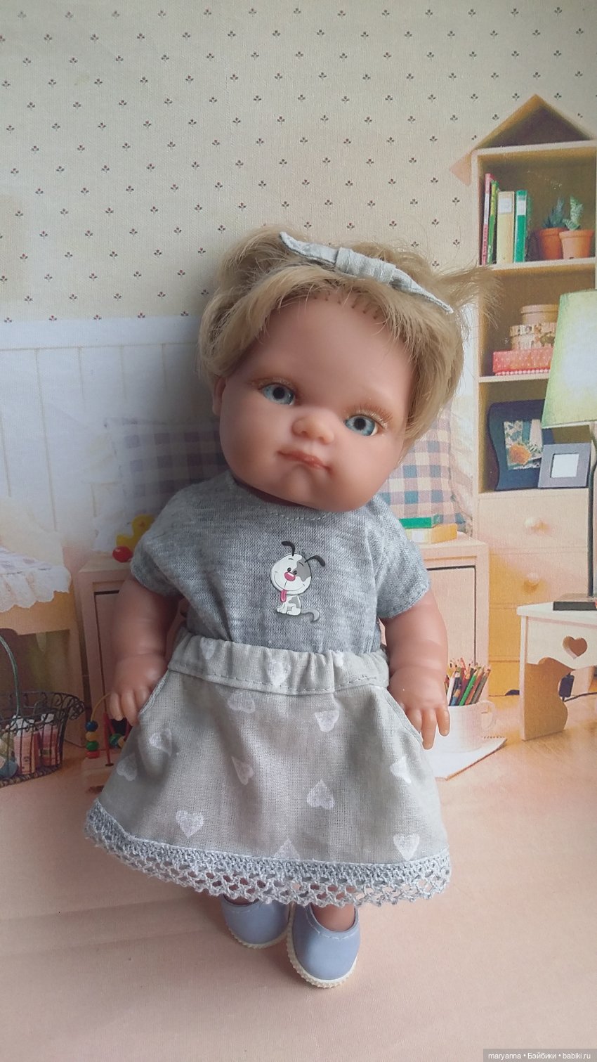 Моя сердечная. Юбка и футболка для Пепиты + выкройки (фото 3)