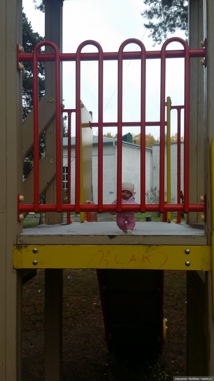 Осенняя прогулка с Миленкой. Село Красноярка Омской области (фото 6)