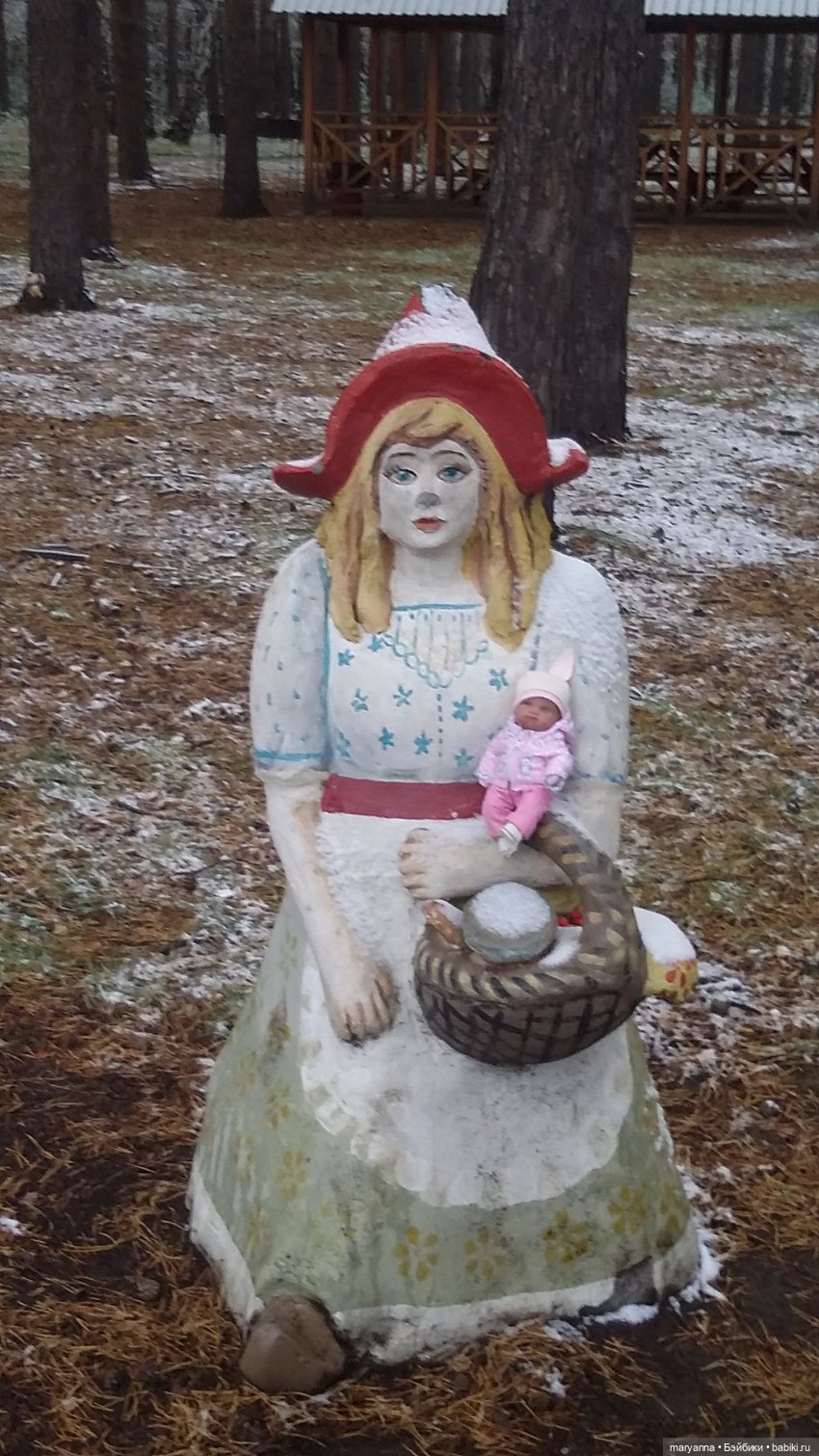 Осенняя прогулка с Миленкой. Село Красноярка Омской области (фото 7)