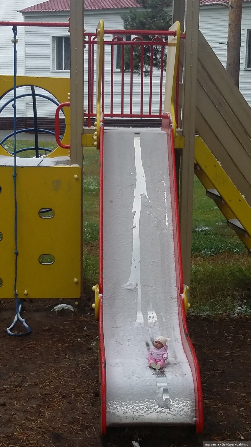 Осенняя прогулка с Миленкой. Село Красноярка Омской области (фото 3)