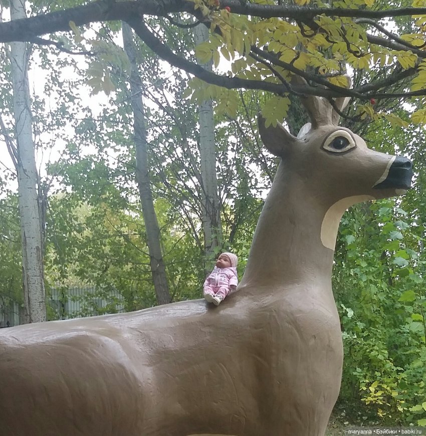 Осенняя прогулка с Миленкой. Село Красноярка Омской области