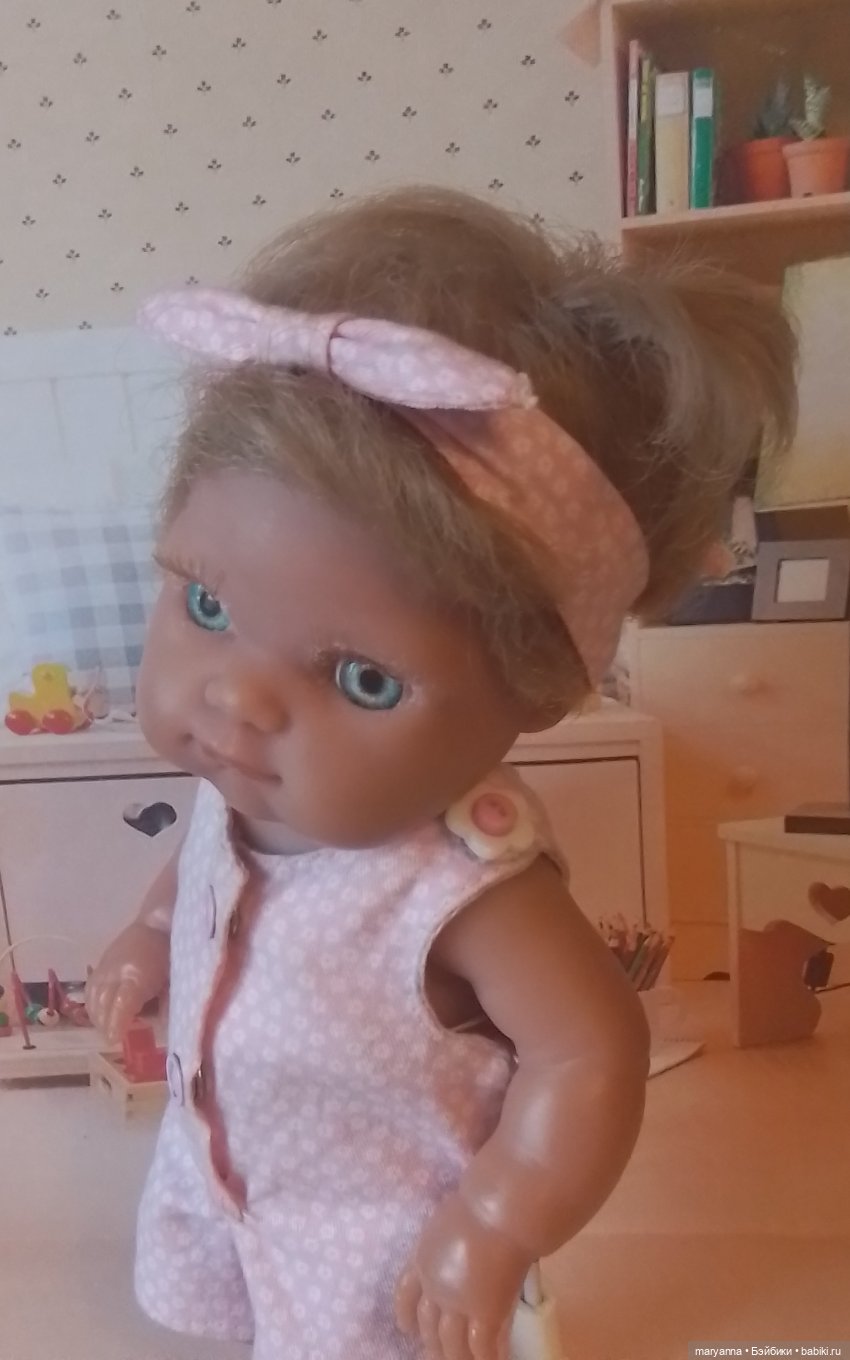 Шью для Миленки. Песочник с солохой, туника с банданой и джинсы для Пепиты (фото 2)