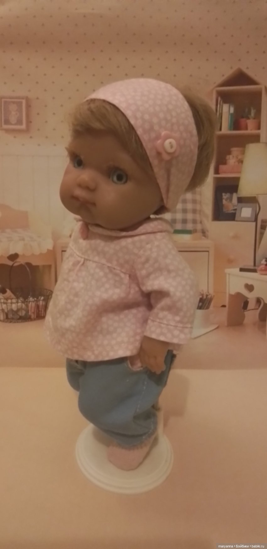 Шью для Миленки. Песочник с солохой, туника с банданой и джинсы для Пепиты