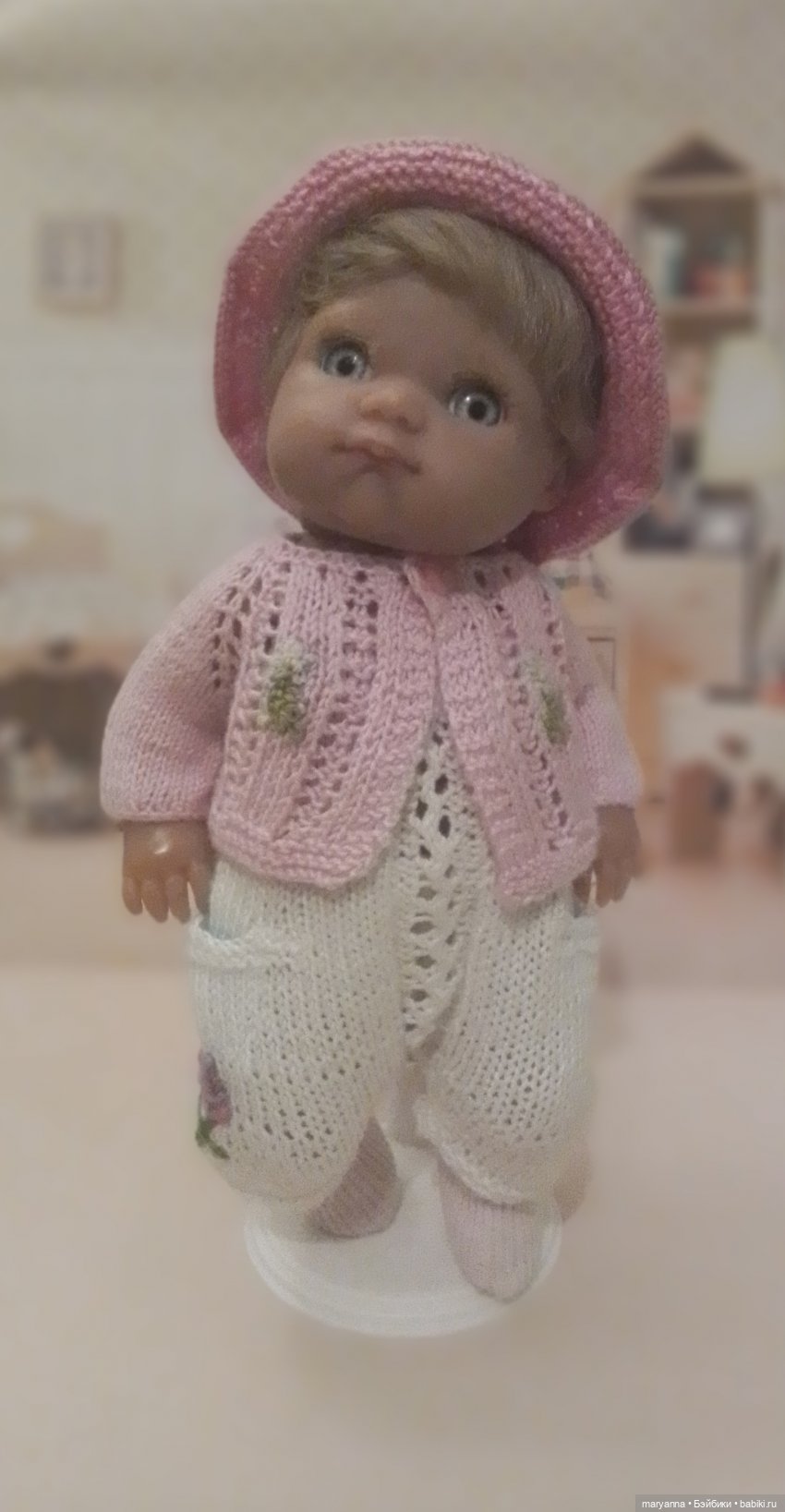 Время даром не теряю: и вяжу, и вышиваю (фото 6)