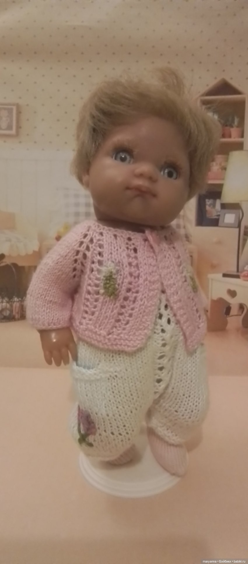 Время даром не теряю: и вяжу, и вышиваю (фото 4)