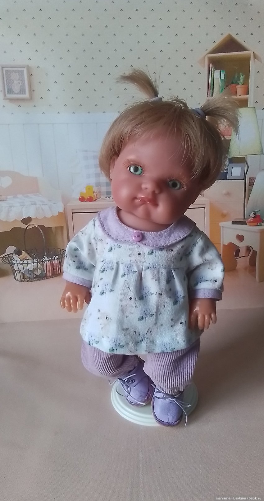 Зайчики в сирени.Комплект для Пепиты от Антонио Хуан.Часть 1: шитьё