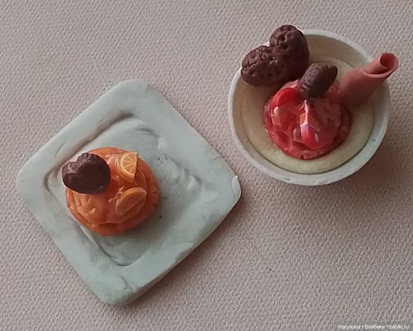 Я леплю из... Пластики. Кулинарная миниатюра для кукол