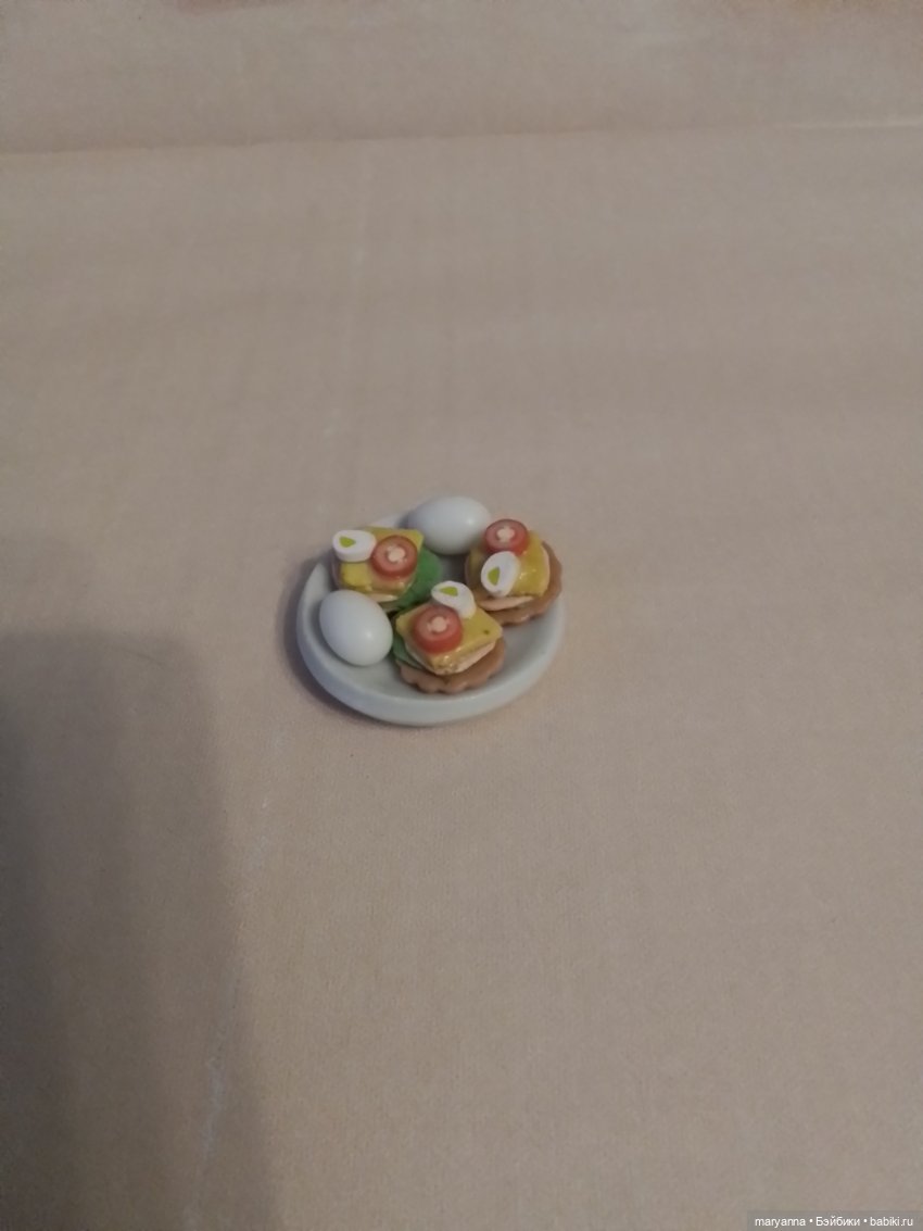 Я леплю из... Пластики. Кулинарная миниатюра для кукол (фото 7)