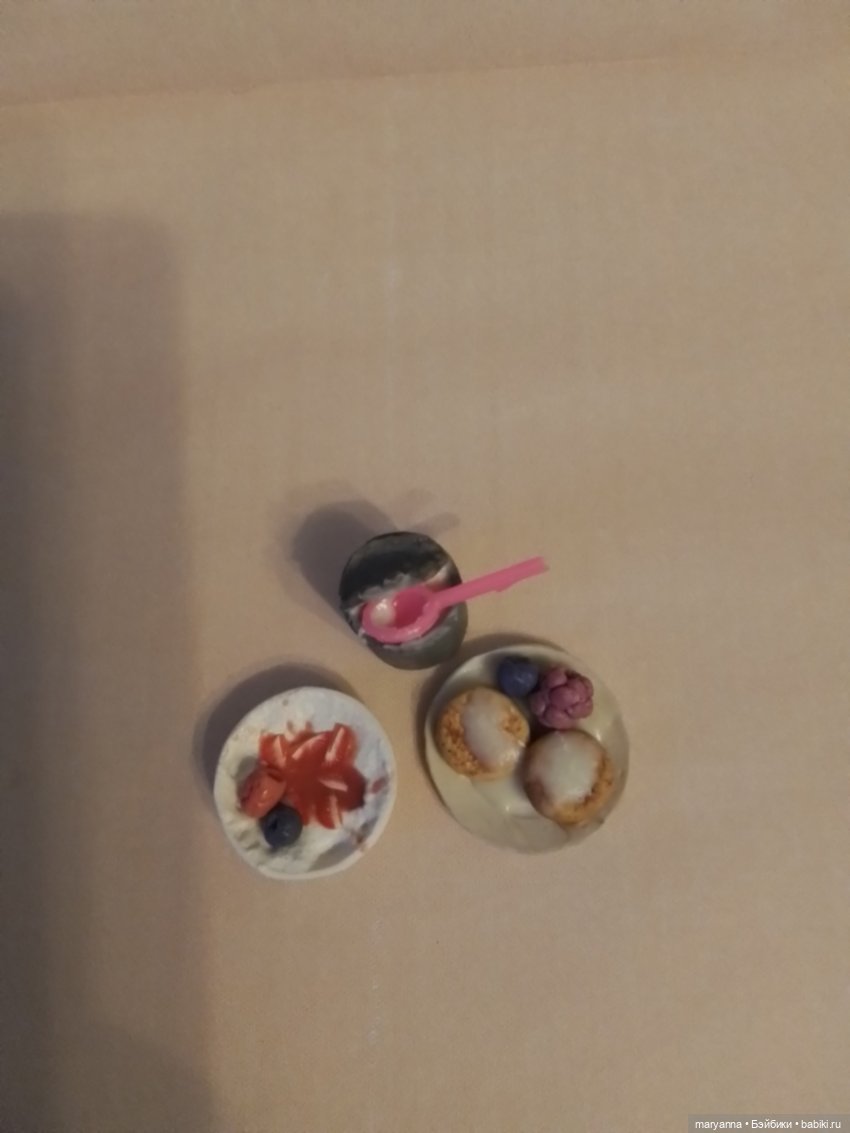 Я леплю из... Пластики. Кулинарная миниатюра для кукол (фото 2)