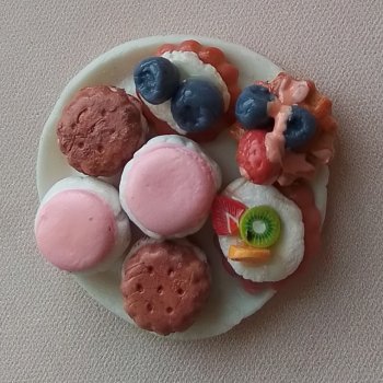 Я леплю из... Пластики. Кулинарная миниатюра для кукол