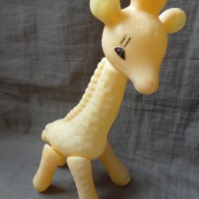 Игрушка СССР Жираф Шуйская фабрика игрушек Игрушка СССР Жираф Шуйская фабрика игрушек