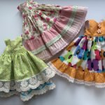Яркие платьица для кукол Paola Reina