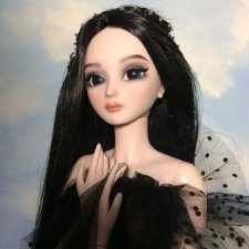 Звезда подиума - восточная красавица ООАК, 60 см