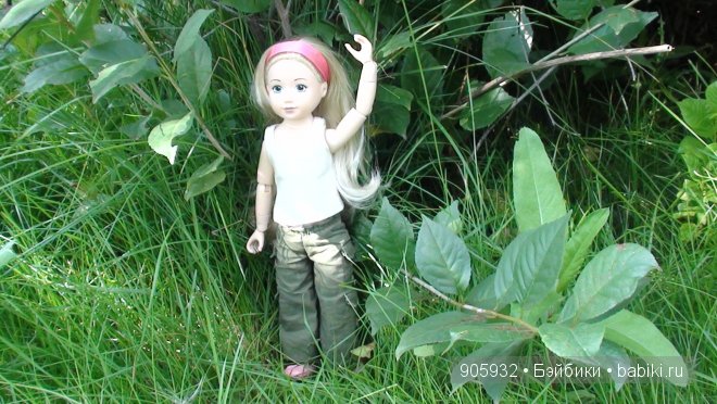 Наша летняя прогулка с Алиночкой Джолиной балериной и новой куколкой Варюшей, купленной 3 дня назад