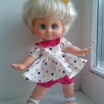 Его величество - Царь Горох. куколка Galoob Baby Face doll