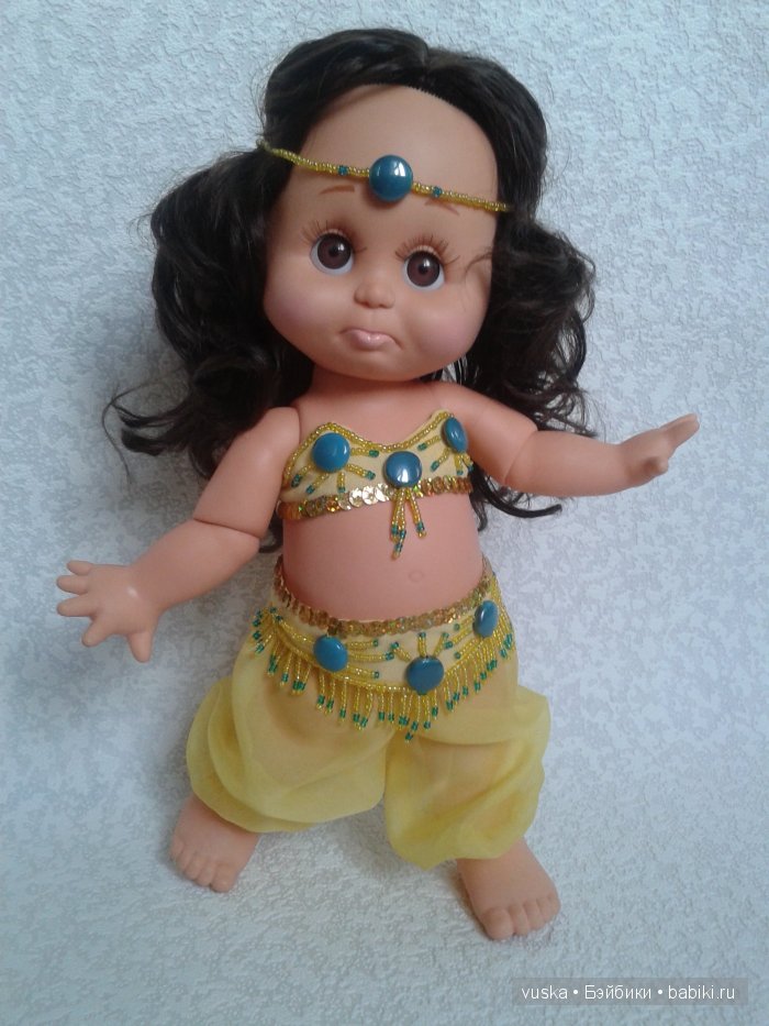 Карнавальная ночь. Кукла Galoob baby face (фото 3)