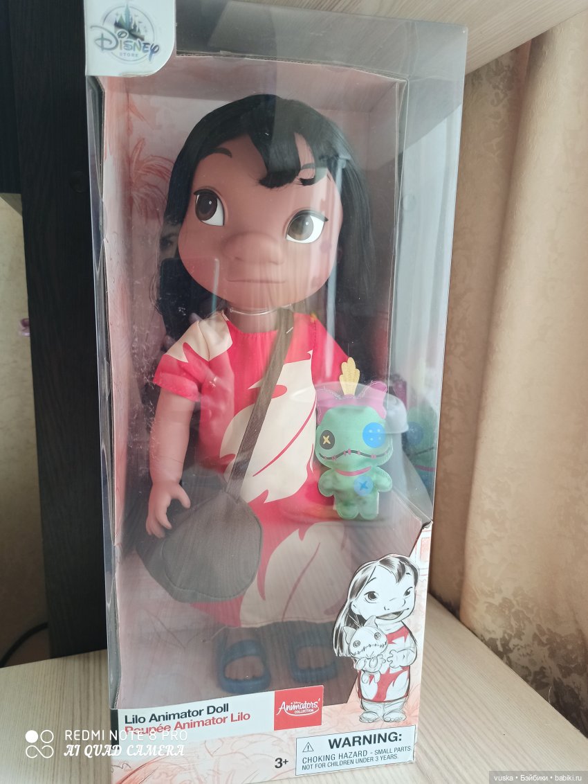 Disney animators. Lilo — Куклы Disney Animators и Принцессы Диснея: Disney Store