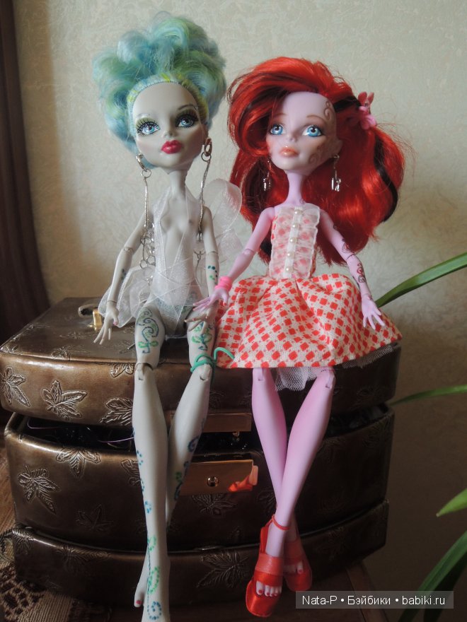 Мои Фэшнки — ООАК Monster High и Ever After High: репейнт