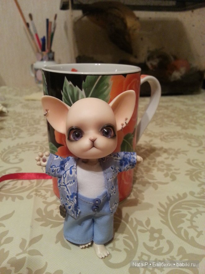 Почему грустит Панг-Панг — Куклы Ai Doll и Pangju (Панджу): Tiny BJD (БЖД) (фото 5)