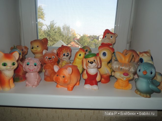 Резиновые звери в поисках новых впечателинй