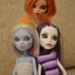 Еще немного ООАК Монстр Хай.