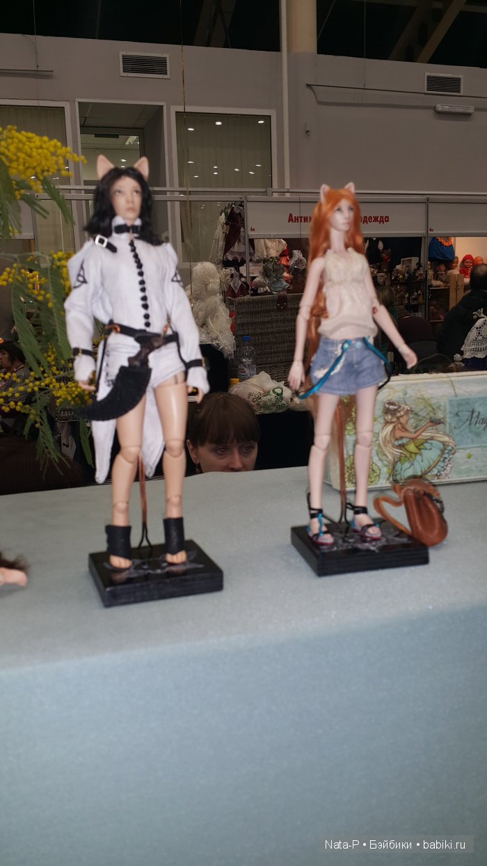 "Мой" Весенний бал кукол и Валерьяныч. Фоторепортаж с выставки кукол на Тишинке 2015