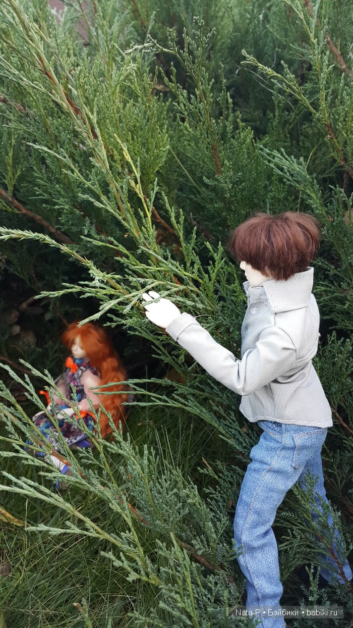 Неожиданное знакомство — Авторские работы в частных коллекциях: домашние фото кукол и игрушек (фото 7)