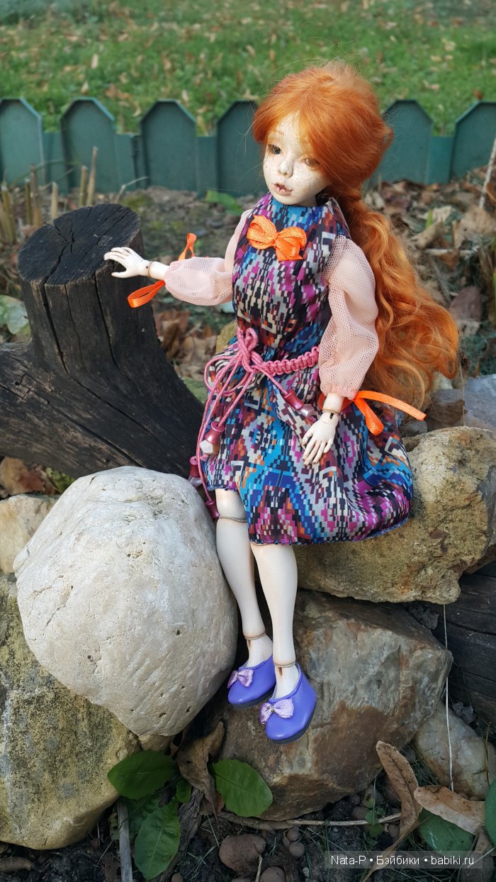 Неожиданное знакомство — Авторские работы в частных коллекциях: домашние фото кукол и игрушек (фото 8)