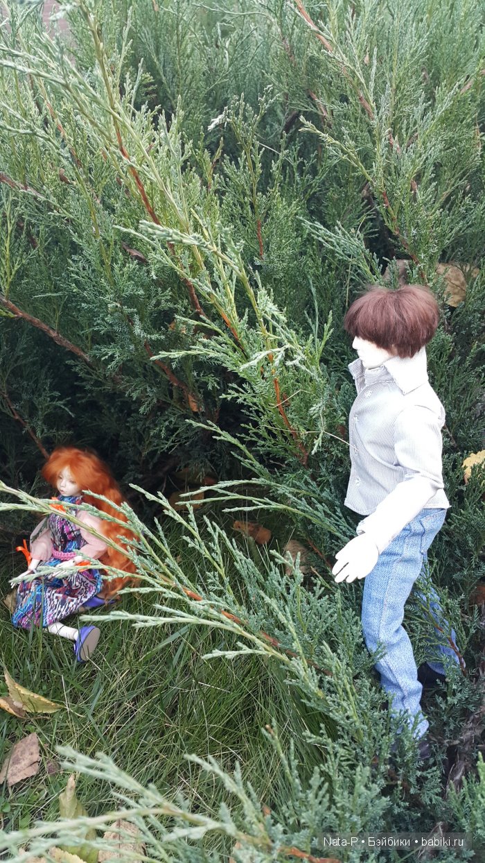 Неожиданное знакомство — Авторские работы в частных коллекциях: домашние фото кукол и игрушек (фото 6)