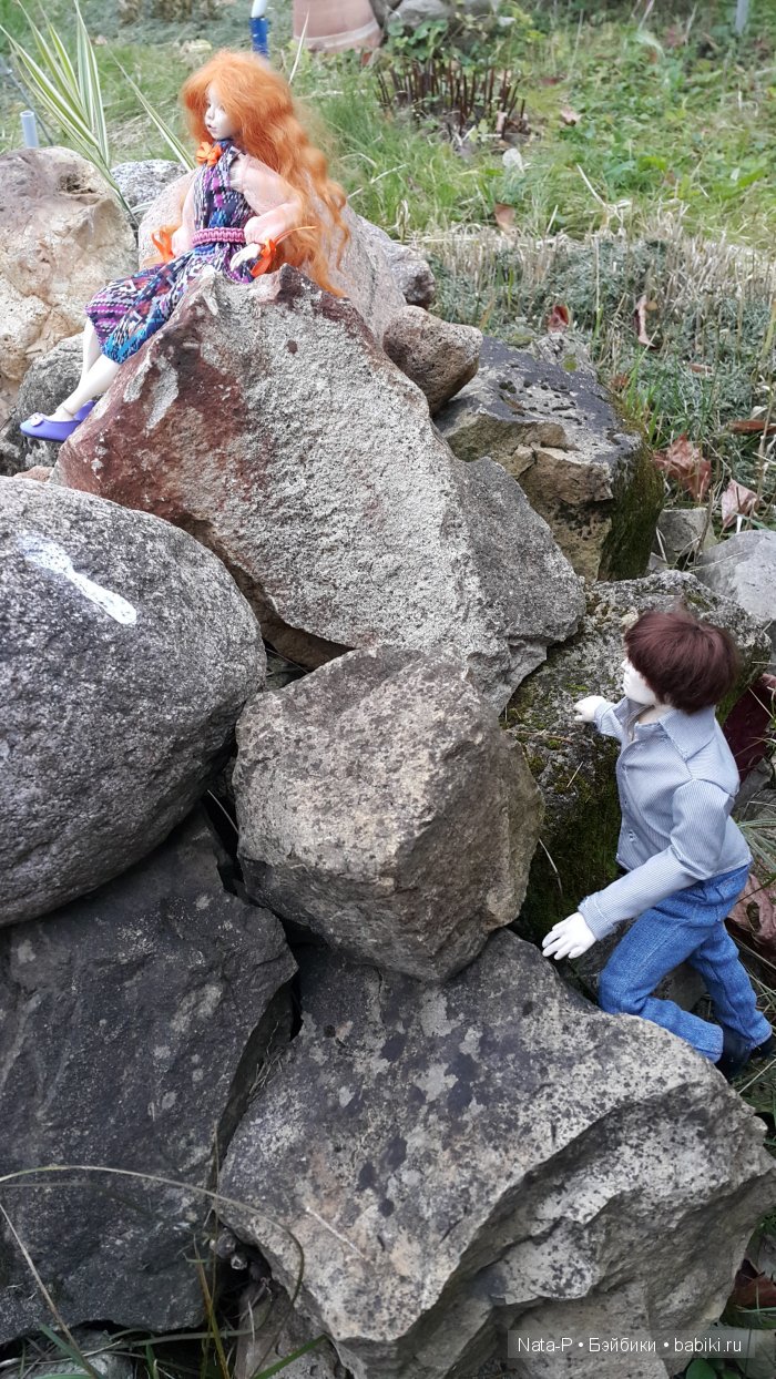 Неожиданное знакомство — Авторские работы в частных коллекциях: домашние фото кукол и игрушек (фото 9)