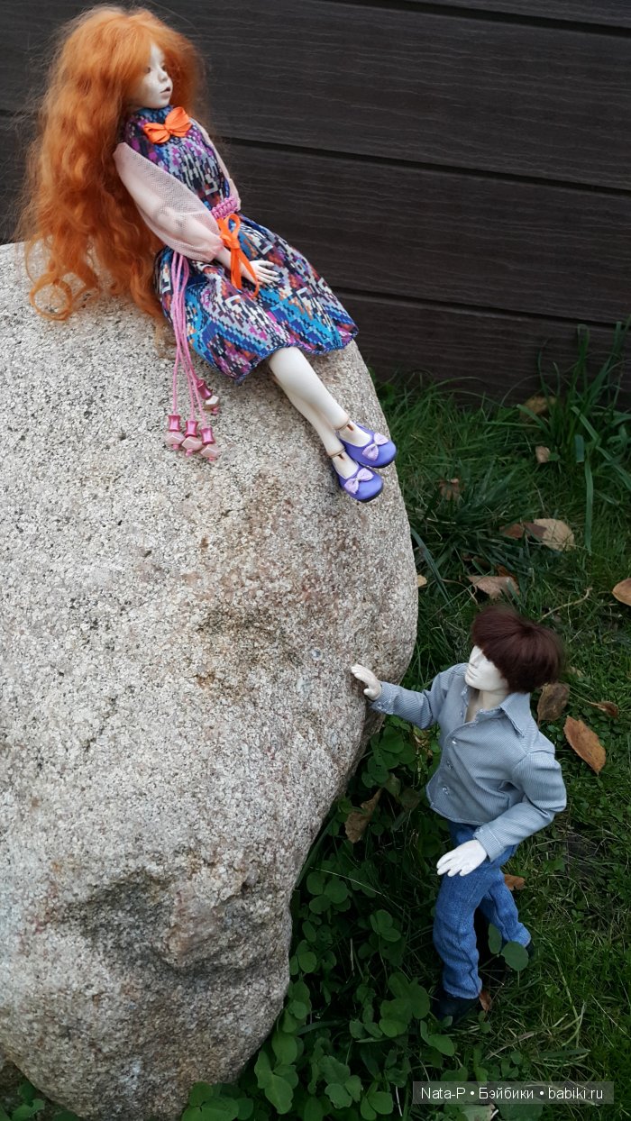 Неожиданное знакомство — Авторские работы в частных коллекциях: домашние фото кукол и игрушек (фото 10)