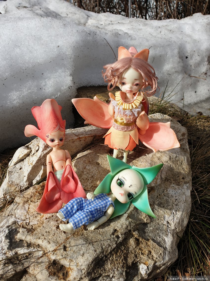 Весенний букет — Куклы Dollzone (Доллзон): BJD (БЖД) (фото 2)