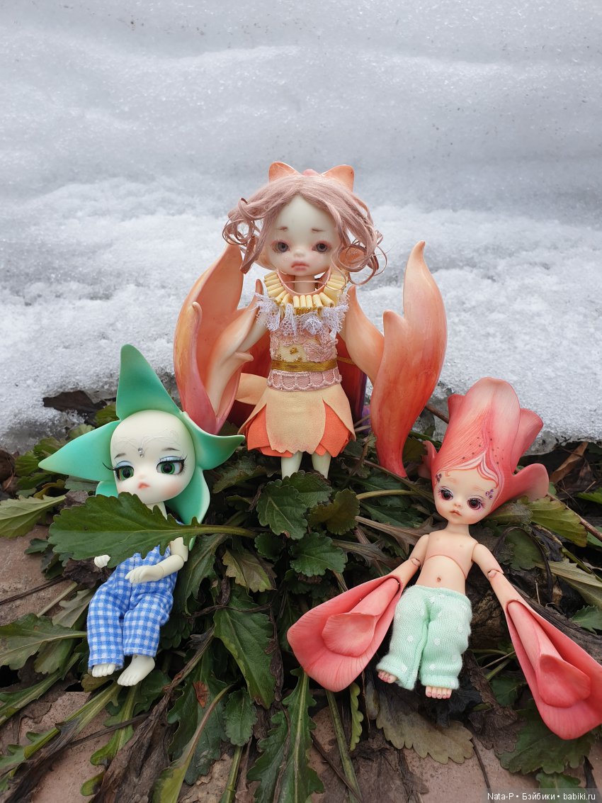 Весенний букет — Куклы Dollzone (Доллзон): BJD (БЖД)