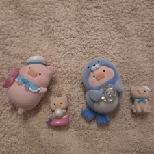 Продам свинок в морском стиле