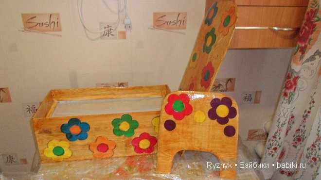 Люлька и кровать с балдахином для моих любимых крошек (фото 3)