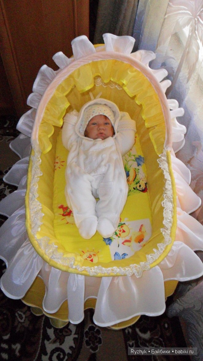 Люлька и кровать с балдахином для моих любимых крошек