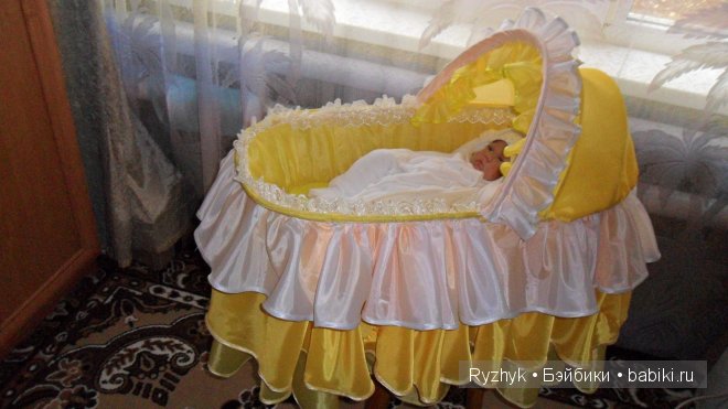 Люлька и кровать с балдахином для моих любимых крошек