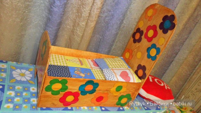 Люлька и кровать с балдахином для моих любимых крошек (фото 4)