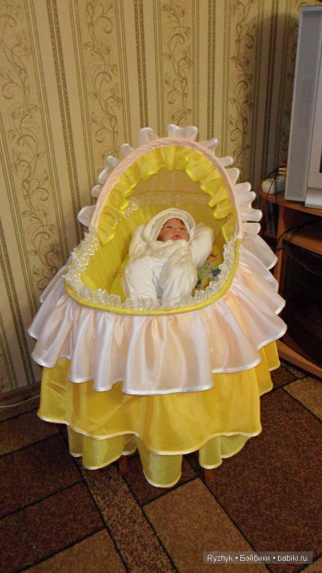 Люлька и кровать с балдахином для моих любимых крошек