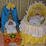 Люлька и кровать с балдахином для моих любимых крошек