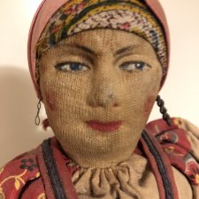 Антикварная советская артельная кукла Смолянка Антикварная советская артельная кукла Смолянка