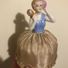 Антикварная игольница Антикварная игольница