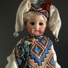 Бесподобная музыкальная кукла-маротте от Любови Табаковой