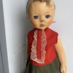 Прессопилочная кукла СССР, под реставрацию